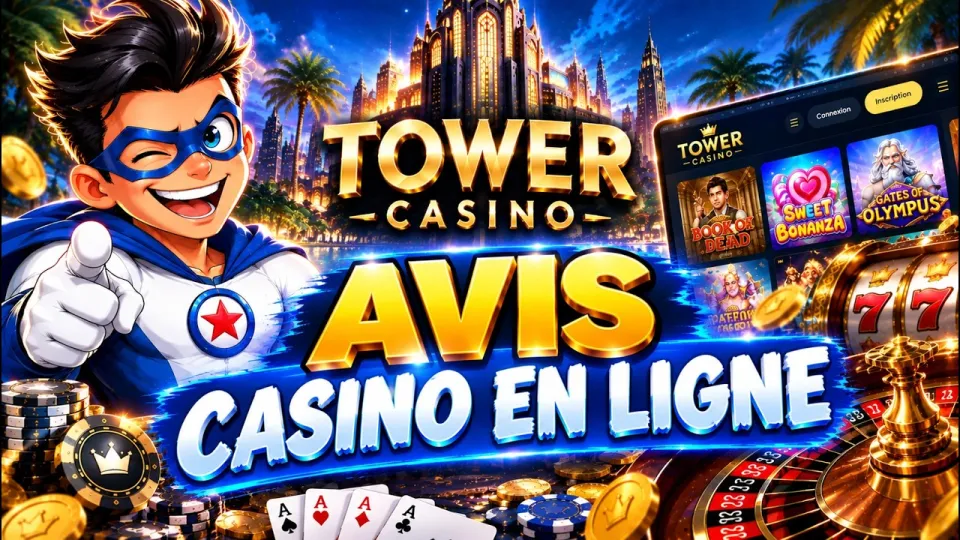 Tower Casino : Un Casino en Ligne Qui Mérite le Détour ! 🤑